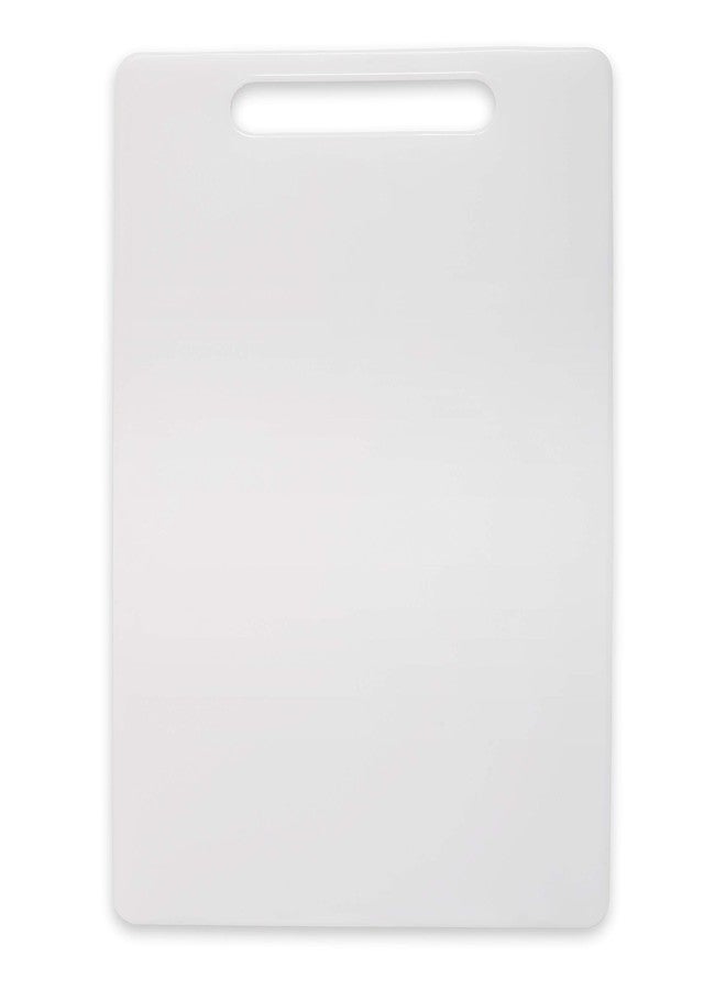 PRIZMA Slim White Plastic Chopping Cutting Board for Kitchen Vegetables, Fruits & Cheese, �Anti-Microbial - Image 1